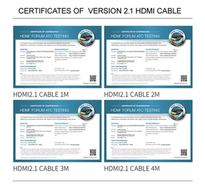 <span class=keywords><strong>Cable</strong></span> <span class=keywords><strong>HDMI</strong></span> 2.1 Mindpure 8K de 48 Gbps de ultra alta velocidad, 8K a 60 Hz, 4K a 120 Hz, HDR dinámico, eARC para consolas de juegos, portátiles, proyectores y televisores de alta definición. - Product Image 5