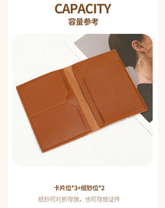 Porte-<span class=keywords><strong>passeport</strong></span> en cuir lisse simple fabricant noir fait à la main porte-<span class=keywords><strong>passeport</strong></span> avec logo <span class=keywords><strong>étui</strong></span> à <span class=keywords><strong>passeport</strong></span> <span class=keywords><strong>pas</strong></span> <span class=keywords><strong>cher</strong></span> avec porte-carte - Product Image 6