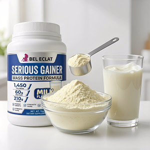 OEM <strong>Serious</strong> Gainer <strong>Mass</strong> <strong>Protein</strong> Formula Powder 1kg Milk Flavor High Calorie <strong>Protein</strong> for Muscle Growth Strength Gain &amp; Recovery - Product Image 6