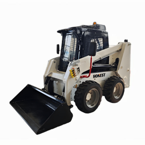 Ucuz satış yüksek performanslı Mini paletli Skid nokta dönüşlü yükleyici 4 kepçe çok fonksiyonlu dizel yükleyici - Product Image 1