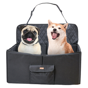 Cama extragrande de lujo para perros y mascotas, cama de viaje para asiento trasero, cómoda cama elevada para perros pequeños, alfombrillas y almohadillas Premium para mascotas - Product Image 2