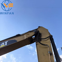 Équipement hydraulique CAT 320D2 d'occasion pour des travaux de terrassement précis de canalisations municipales