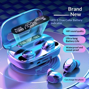 Audífonos Intrauditivos Inalámbricos TWS Nuevos con Control por Voz, Pantalla Digital de Batería, Larga Duración de Batería - Product Image 3