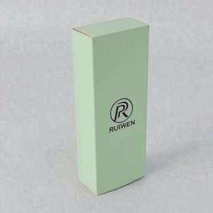 Boîte à double insert personnalisée de luxe avec logo, pour parfums, cosmétiques, produits de soin de la peau, impression couleur, processus d'estampage sur carton - Product Image 2