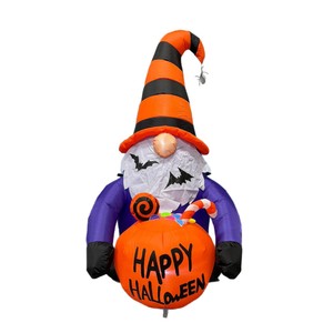 Figura Inflable de <span class=keywords><strong>Bruja</strong></span> de 6 Pies <span class=keywords><strong>para</strong></span> <span class=keywords><strong>Halloween</strong></span> 2026, Ideal <span class=keywords><strong>para</strong></span> Autos, Fiestas y Reuniones - Product Image 4