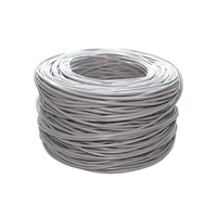 Cable de Fibra Óptica Kneysum de Alta Velocidad Gigabit, Par Trenzado, Conductor Sólido G652D, Cableado LAN de 8 Núcleos CAT5 CAT5E CAT6 CAT6A Libre de Oxígeno