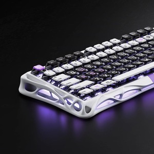 Teclado GravaStar Mercury V75 <span class=keywords><strong>HE</strong></span> Original, Teclado para Juegos con Interruptores Magnéticos de Efecto Hall al 75%, Frecuencia de Sondeo de 8000 Hz, Actuación Ajustable - Product Image 5