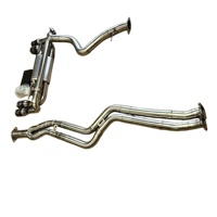 DZ OEM 1,5 mm Garantie 3 ans pour 1M E82 304 Acier inoxydable 63 mm Poli miroir Tuyau d'échappement sport racing pour voiture Catback