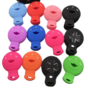 Couvercle de protection de <span class=keywords><strong>clé</strong></span> de voiture en Silicone, accessoire pour F55 F56 2014 - 2015 ,S Roadster R55 <span class=keywords><strong>R56</strong></span> R57 R58 R59 étui de <span class=keywords><strong>clé</strong></span> pour <span class=keywords><strong>Mini</strong></span> <span class=keywords><strong>Cooper</strong></span> - Product Image 1