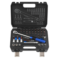 Jeu de clés dynamométriques OEM 32 pièces CR-V 2-24 N.m à entraînement 1/4 pouce, finition miroir, pour serrage et réparation des boulons de moteur