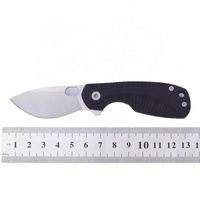 Draagbaar Roestvrijstalen Vouwmes G10 Handvat 25Mm Zelfverdediging Zakmes Voor Outdoor Kamperen Dagelijks Gebruik Oem Aanpasbaar