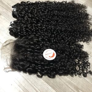 Mechones de cabello humano 100% humano, cabello natural remy Virgen sin procesar con cutícula alineada, venta al por mayor - Product Image 4