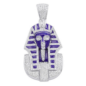 Customize Hip Hop <b>Face</b> Pendant for Men VVS Bling Moissanite Pendant Religious 3D Jewelry S925 Silver Pendant Jewelry - Product Image 1