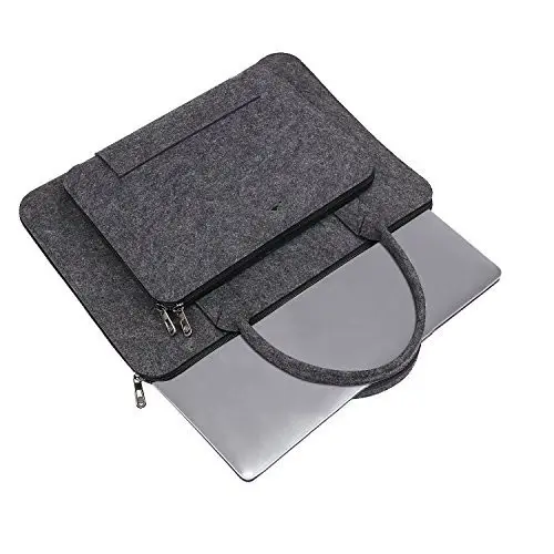 Laptop-Hülle Kompatibel mit 15-Zoll-MacBook Pro MacBook Air HP Dell Lenovo Notebook Filz-Laptop tasche mit zusätzlichem Speicher