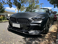 Kit carrosserie pour BMW Z4 G29 : Lame de pare-chocs avant, diffuseur arrière avec éclairage et jupes latérales en fibre de carbone véritable sèche
