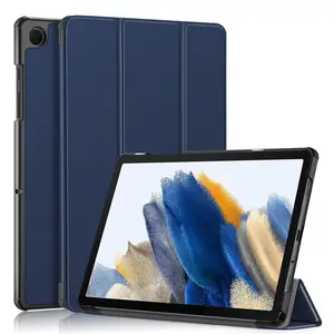Custodia per Tablet Smart Sleep di protezione personalizzata all'ingrosso della fabbrica per Samsung Galaxy Tab A9 + A9 A8 custodia magnetica in pelle intelligente