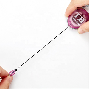 Porte-badge <span class=keywords><strong>de</strong></span> nom <span class=keywords><strong>de</strong></span> couleurs assorties, clip <span class=keywords><strong>de</strong></span> Logo personnalisé, en plastique, porte-carte d'identité rétractable d'infirmière, bobines d'insigne en gros - Product Image 6