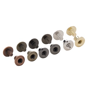 Tornillos de Fijación con Acabado Antiguo para Cinturones de Cuero, Correas de Bolsos y Encuadernación, Marca Chicago Rivets - Product Image 5