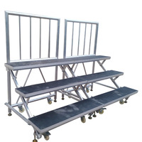 Plateformes de chœur portables en aluminium, podium de chœur