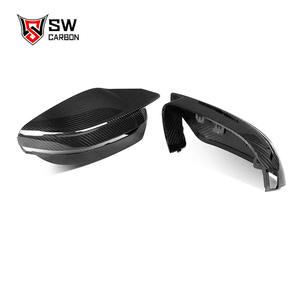 Cubiertas de Espejos Retrovisores de Fibra de Carbono Real para BMW M2 M3 M4 G80 G82 2021, Tapas para Espejos Laterales, Acabado Brillante - Product Image 5