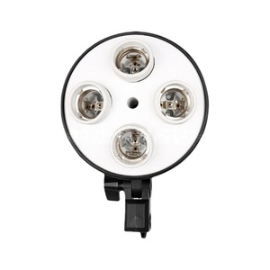 Sh Four Lamp Head E27 Ceramic <b>Socket</b> 180 Degree Adjustable For Studio Lighting Photography Fill <b>Light</b> - Product Image 2