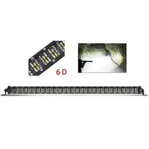 8 Inch 6D Reflector 12 Volt TUV Certificated Off Road LED Light Bar