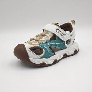 Sandal Musim Panas Anak-Anak Warna Hijau Cokelat - Sol <span class=keywords><strong>EVA</strong></span> Berjaring Bernapas dengan Velcro, Anti-Selip untuk Aktivitas Luar Ruangan - Product Image 3