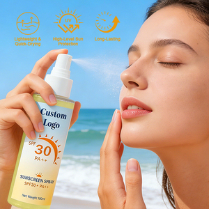 Natural Private Label Prevent Sunburn SPF <strong>30</strong>+++ Easily Absorbed Long-lasting Moisturizing Anti-wrinkle <strong>Sun</strong> Screen Mist - Product Image 1