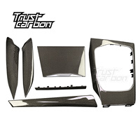 Kit de garnitures intérieures en fibre de carbone véritable pour BMW Série 3 et 4 (2019-2025) G20 G21 G22 G26 I3 I4 – Remplacement complet, finition brillante et mate en option