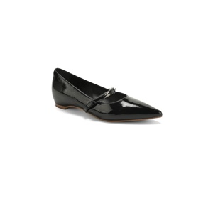 <span class=keywords><strong>Chaussures</strong></span> plates Mary Jane pour femmes, <span class=keywords><strong>chaussures</strong></span> en cuir verni à bout pointu, <span class=keywords><strong>chaussures</strong></span> à talon bas, <span class=keywords><strong>chaussures</strong></span> à talon bas élégantes à boucle métallique de style français - Product Image 1