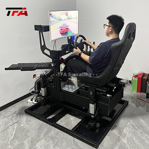 Prix d'usine 4DOF Racing Simulator Cockpit Intérieur Quatre Axes G-Force VR Flight Simulator Home Pilot Training High Simulation - Product Image 6