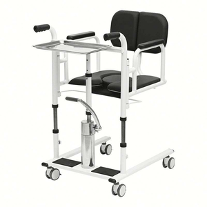 Sedia di trasferimento del paziente con servizio igienico Sedia di trasferimento del paziente con trasferimento del paziente paralizzato - Product Image 5