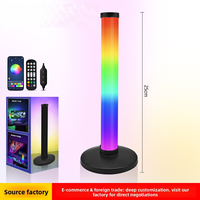 Barra de Luz Ambiental RGB para Sala de Juegos, Sincronización con Música, Lámpara de Ritmo con Sensor de Sonido, Retroiluminación para Monitor de Computadora, TV, Decoración de Escritorio, CE RoHS