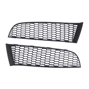 Grille inférieure de pare-chocs avant BMW, maille sportive noire, gauche et droite, pour F01 F02 2009-2015 - Product Image 1