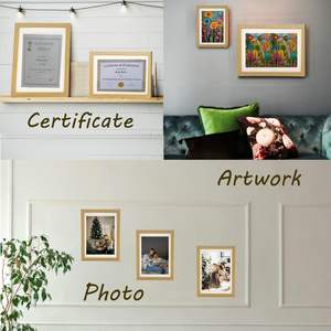 Cadres pour œuvres d'art d'enfants à ouverture frontale, cadres pour œuvres d'art d'enfants interchangeables, cadre <span class=keywords><strong>de</strong></span> rangement pour enfants pour mur, pour dessins, artisanat - Product Image 2