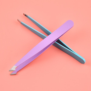 Juego de 4 Tijeras Curvas de Acero Inoxidable con Punta Puntiaguda para Cejas y Pestañas, Herramientas de Belleza - Product Image 3