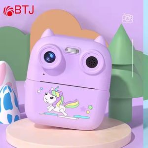 Cámara de Impresión Instantánea para Niños BTJ con Sensor CMOS 1080P, Gran Angular de 180°, MicroSD, Resistente al Agua, Pantalla de 2.4 Pulgadas y Función de Video - Product Image 5