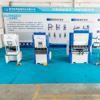 Presse plieuse CNC synchronisée entièrement automatique de 30 tonnes, 1250 mm, haute précision, pour le pliage de tôles en acier au carbone