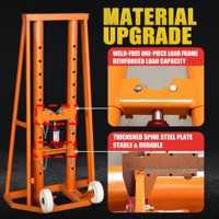 Soporte para Cable de Fibra Óptica, Capacidad de 5, 8, 10, 12 Toneladas, Estructura Hidráulica Vertical y Horizontal para Enrollar Bobinas de Cable