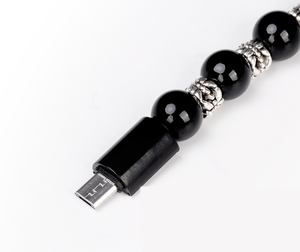 Mode Portable Bracelet Bijoux Bracelet De Perles De Bouddha 8 broches Câble De Données De Charge USB - Product Image 4