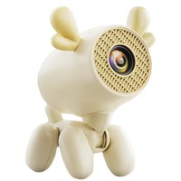 Mini projecteur intelligent portable pour chien, 200 lumens LED, 1080p Full HD, Android, pour cinéma maison
