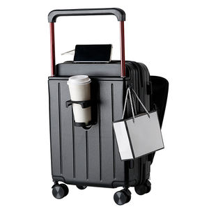 नए डिजाइनर विशेष बड़े ट्रोली सूटकेस ने लक्जरी व्यवसाय कंप्यूटर हार्डशेल सामान टिकाऊ एब्स आधुनिक व्हील - Product Image 3