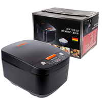 Olla Arrocera Inteligente de 5L, Pantalla Táctil LCD Digital, Olla Antiadherente, Venta al por Mayor OEM para el Hogar