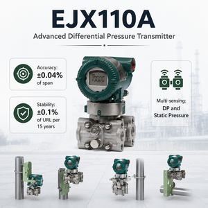 Transmisores Nuevos Originales de Japón EJA110 EJX EJA115E EJA118E EJA120E EJA130E EJA210E EJA310E 4~20mA 24VDC IP67/IP66 1 Año de Garantía - Product Image 4