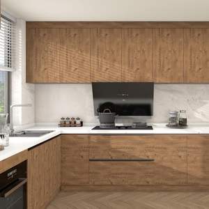 <span class=keywords><strong>Film</strong></span> de décoration intérieure en vinyle imperméable autocollant mural papier peint <span class=keywords><strong>pour</strong></span> armoires de cuisine en PVC <span class=keywords><strong>film</strong></span> de protection en grain de bois large - Product Image 4