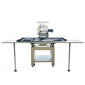 Golden Choice Gc-1201e-L Machine à coudre pour T-shirt et tissu, 12 aiguilles, une tête, grande taille