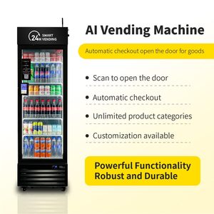 ตู้จำหน่ายสินค้าอัตโนมัติ HAHA VENDING DC-360D Combo Smart สีดำ พร้อมระบบทำความเย็น  รองรับการ์ดแบบสัมผัส และฟังก์ชัน SDK รุ่น 360 mini - Product Image 4