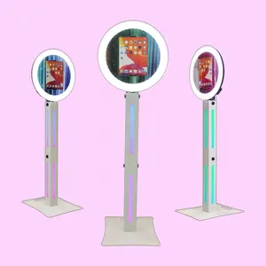 2023 Hot Sale Roaming Ipad Photo Booth Selfie Photo Booth Machine Party Wedding Supplies Photobooth