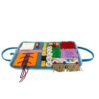 Couverture de livre d'entraînement sensoriel pour enfants Livres tactiles sensoriels