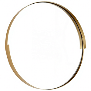 Round Shape Modern Wall Decoration <b>Mirror</b> for Home Use New Arrival Round Shape Christmas Wall Art <b>Mirror</b> for Indoor and Outdoor - Product Image 1